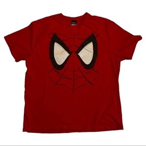 Marvel Mad Engine Red Short Sleeved Spider-Man T-Shirt Graphic T